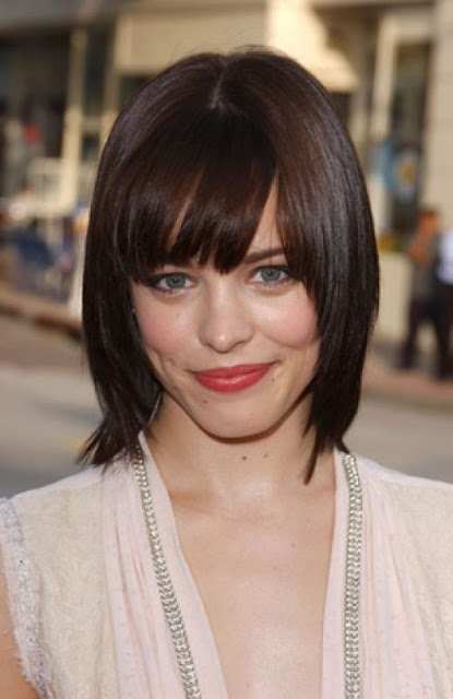 Hairstyles with bangs 2012