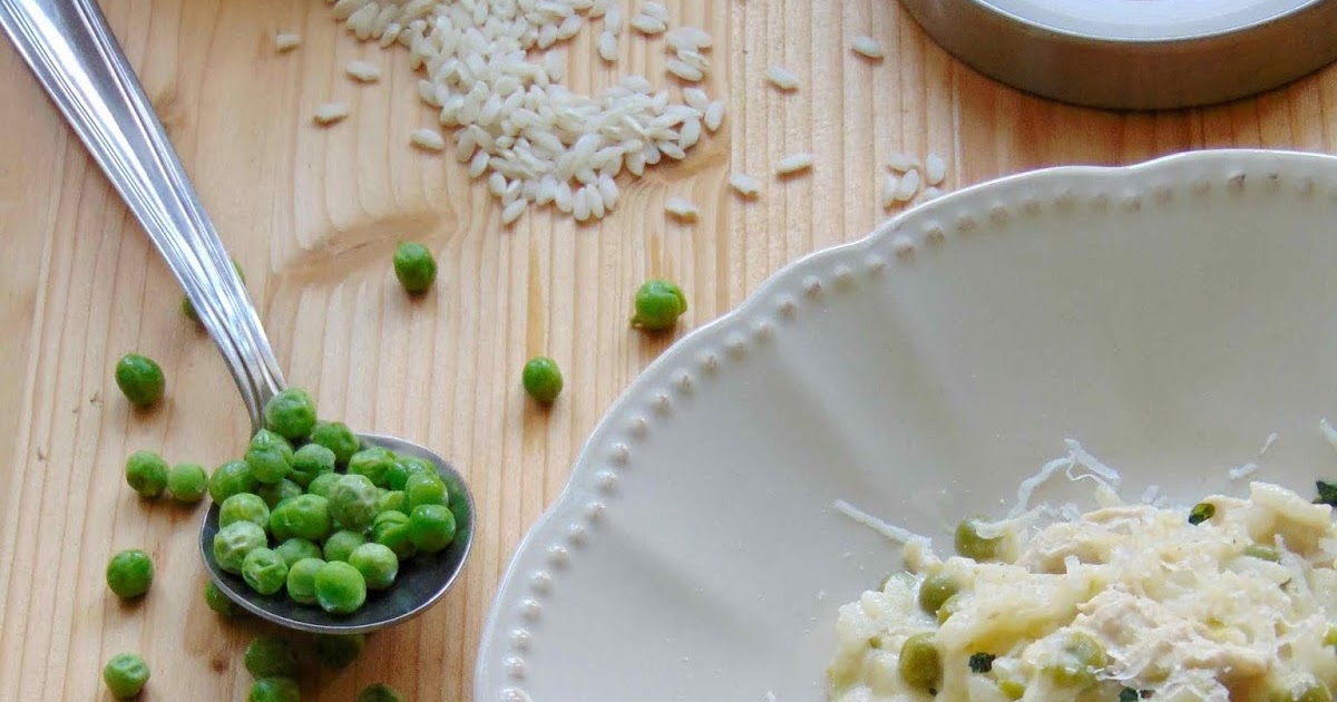 Risotto Au Poulet Et Petits Pois