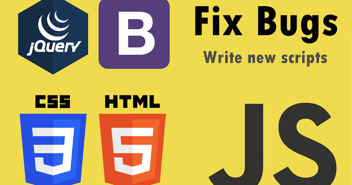 I will do javascript html css jquery task