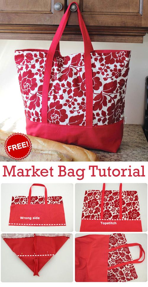 Market Bag Tutorial ~ Free-Tutorial.net
