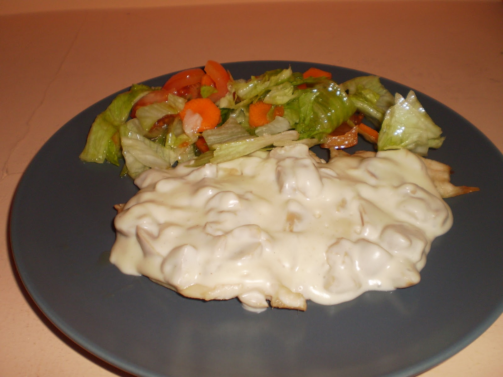 Mira, prueba y opina en tu cocina POLLO CON SALSA BECHAMEL