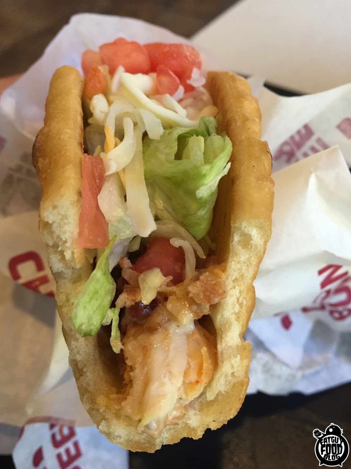 FATGUYFOODBLOG Taco Bell Bacon Club Chalupa 5 box & Cap'n Crunch