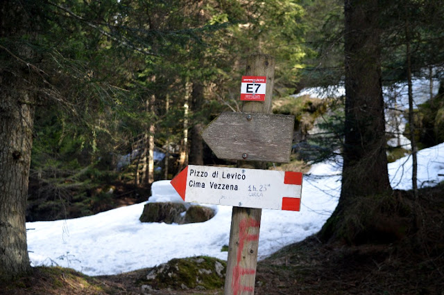 cima vezzena inverno neve ciaspole itinerario