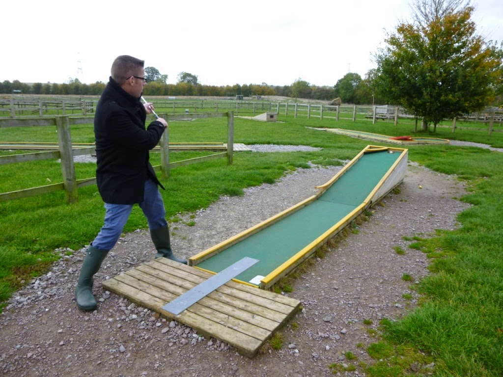 The Ham and Egger Files Crazy Golf at Mead Open Farm in Billington