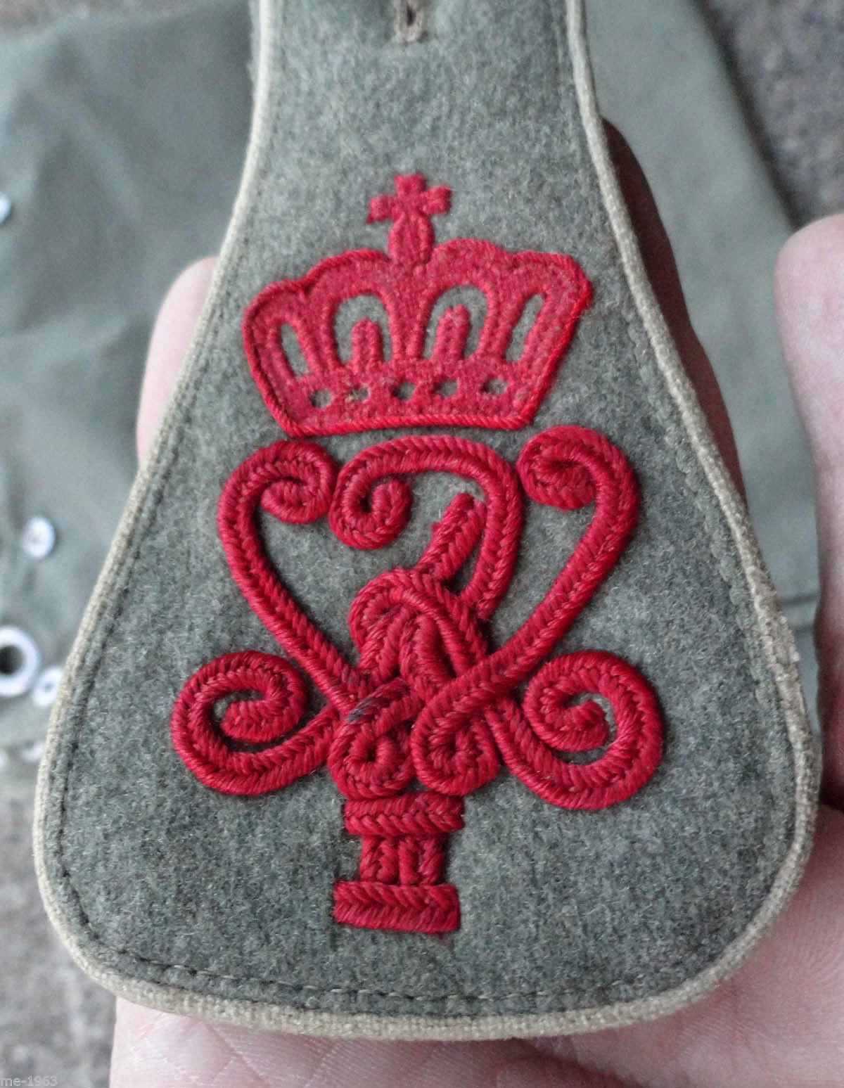 Schulterklappen Deutsches Kaiserreich KönigsUlanenRegiment (1