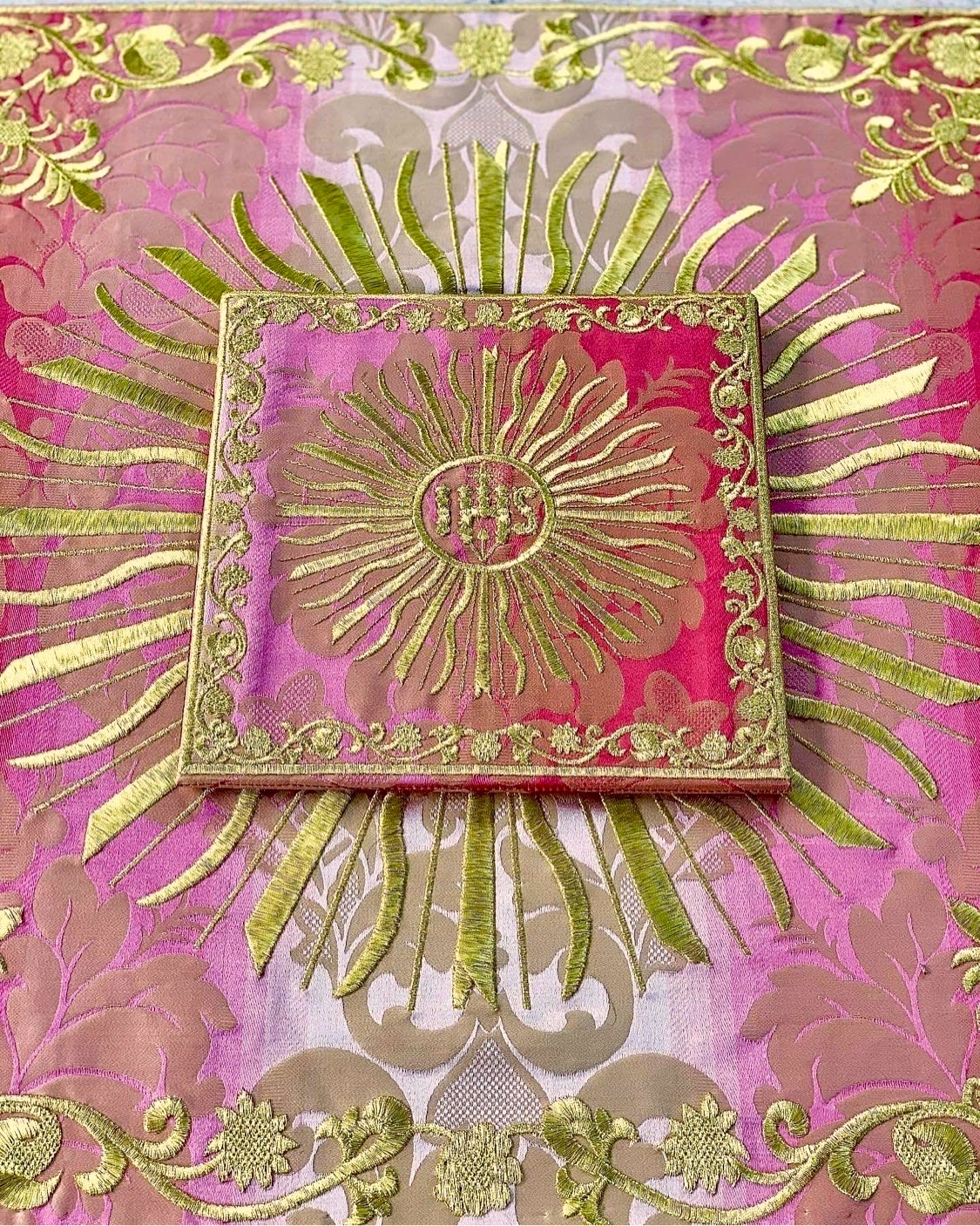 A Unique (and New) Embroidered Rose Vestment Set Liturgical Arts Journal