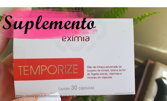 rotulo do TEMPORIZE Eximia