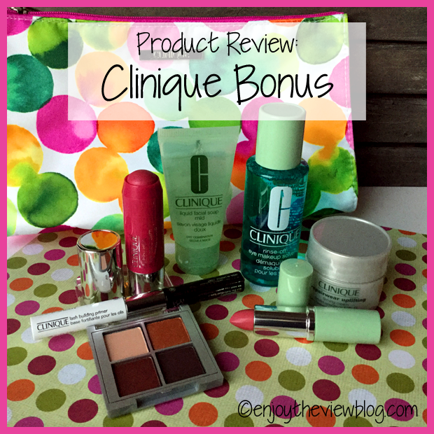 Clinique Bonus Gifts are {enjoy the view}