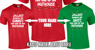 Kado Natal Baju Baru