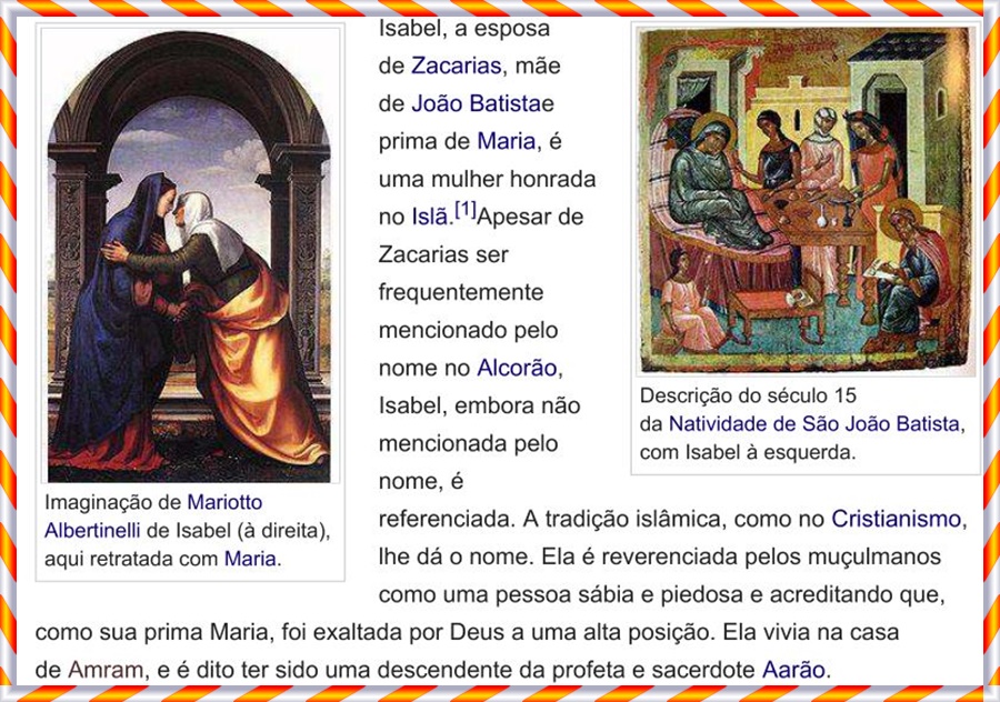 SANTO DE HOJE04 DE NOVEMBROSANTA ISABEL MÃE DE JOAO BATISTA SANTO DE HOJE04 DE NOVEMBROSANTA ISABEL MÃE DE JOAO BATISTA