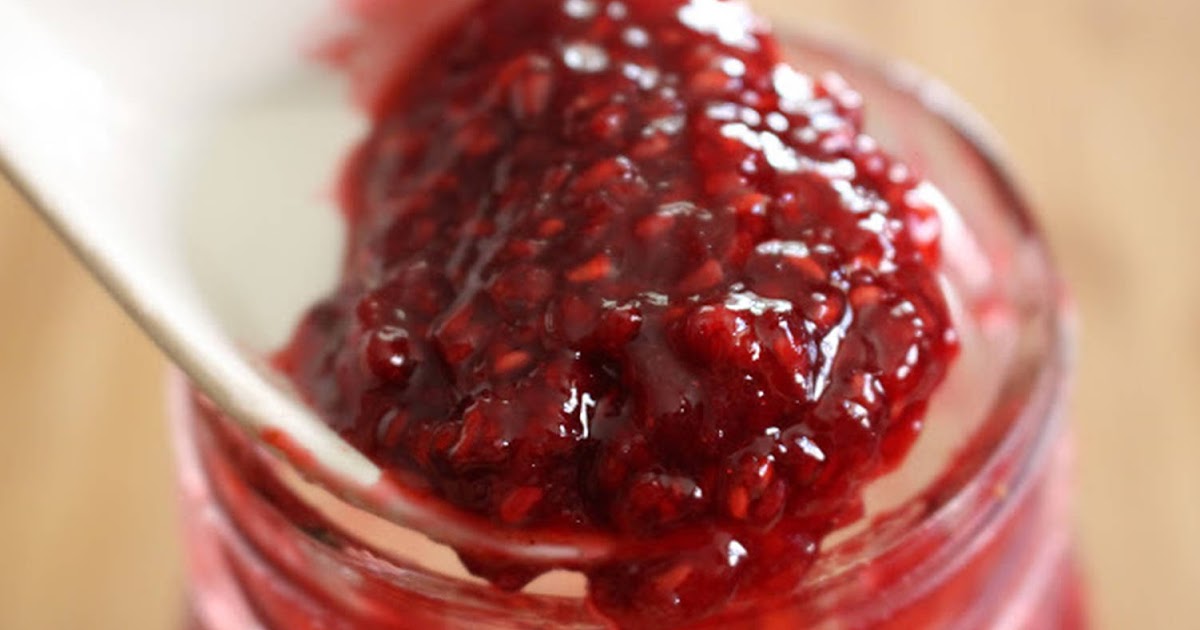 Chez Shinae Small Batch NoCanning Raspberry Lemon Jam