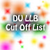 DU LLB Expected Cut Off Marks & Result 2016