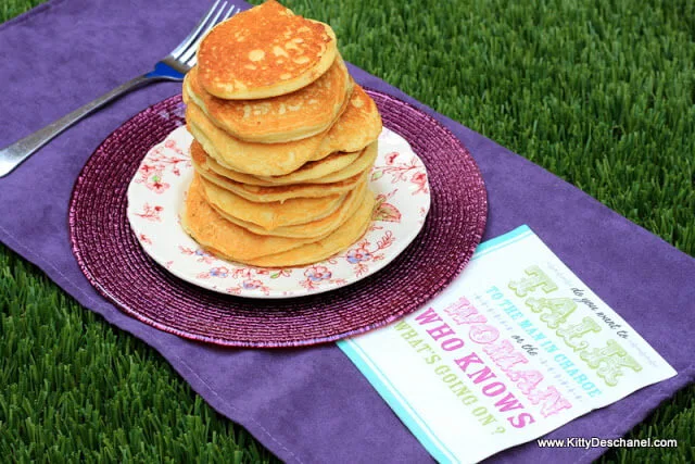 pancakes made from cake mix