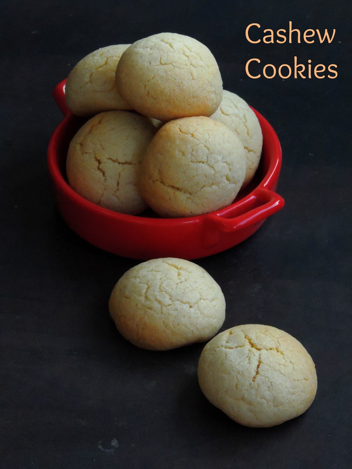 Eggless Cashew Nut Butter Cookies Cook N Click
