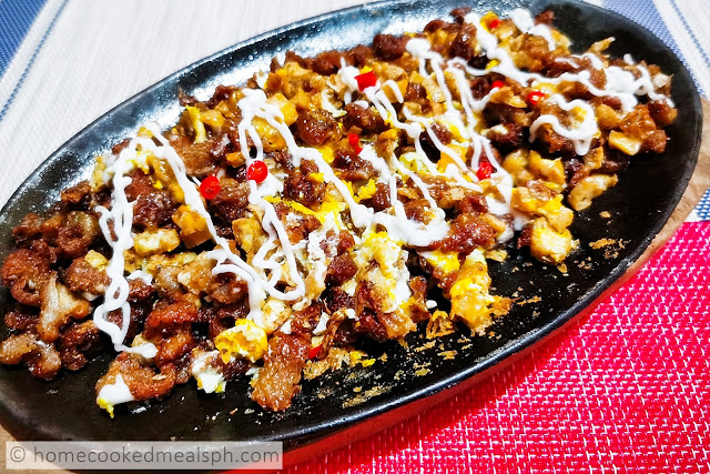 Crispy Chicken Skin Sisig