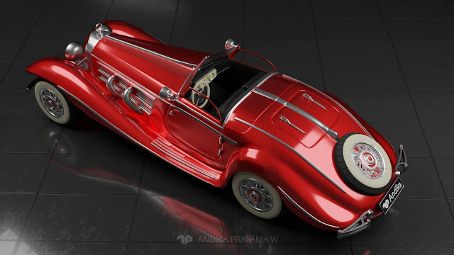 Mercedes 540k салон