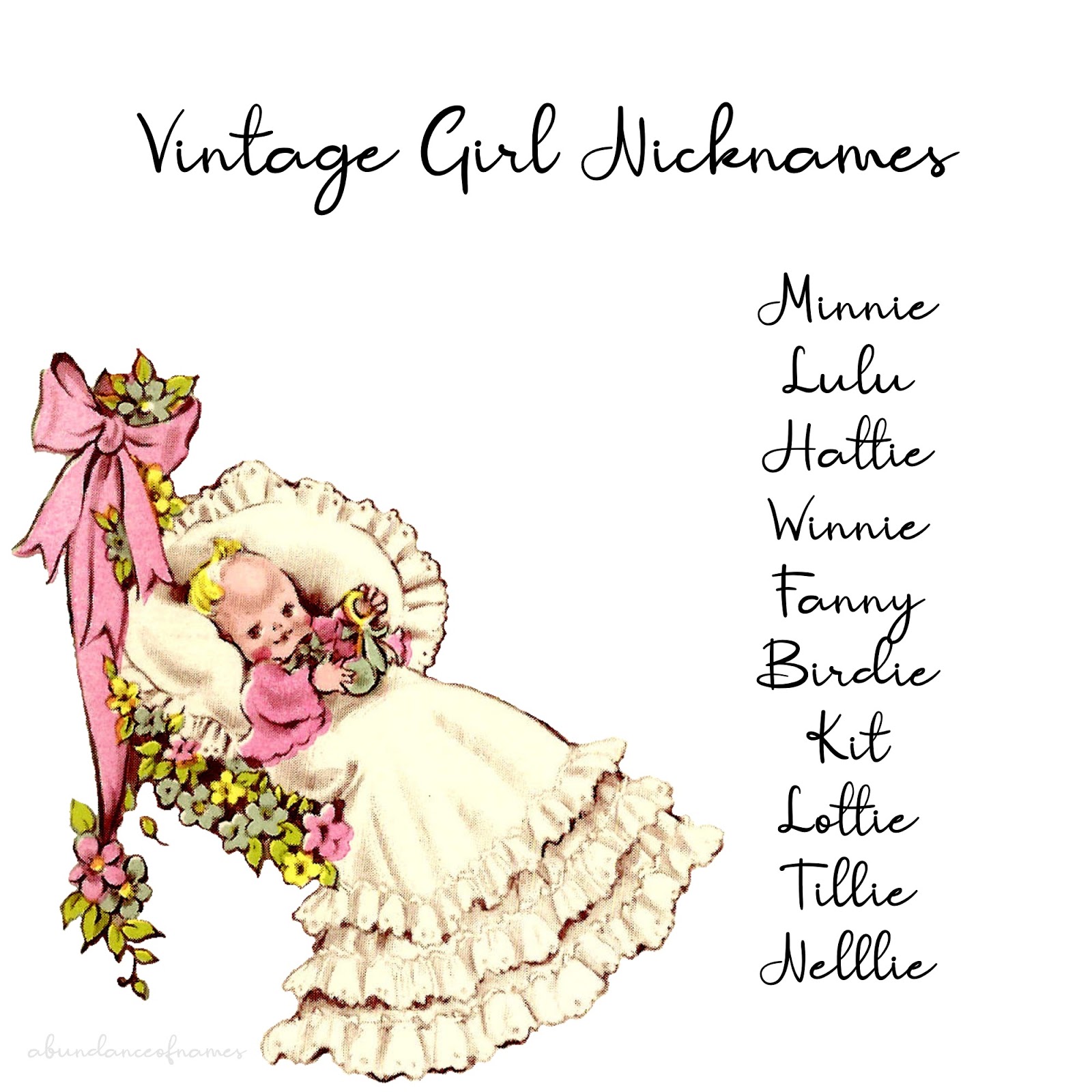 Girl nicknames