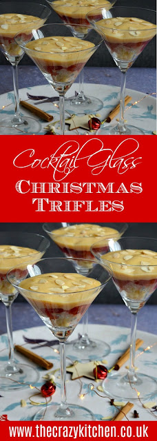 Cocktail Glass Christmas Trifles with Splenda®