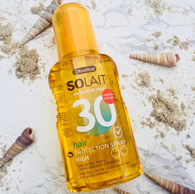 KRUIDVAT HAIR PROTECTION SPRAY SPF 30 The Pastel Suitcase