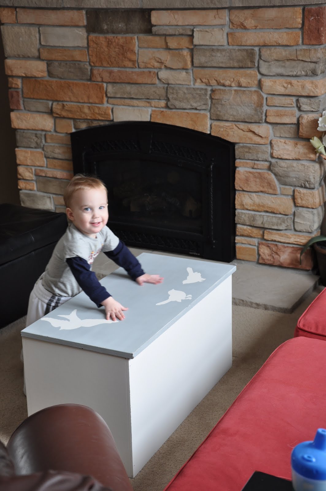 Fab Rehab Creations Toy Box, Coffee Table or Entry Bench?