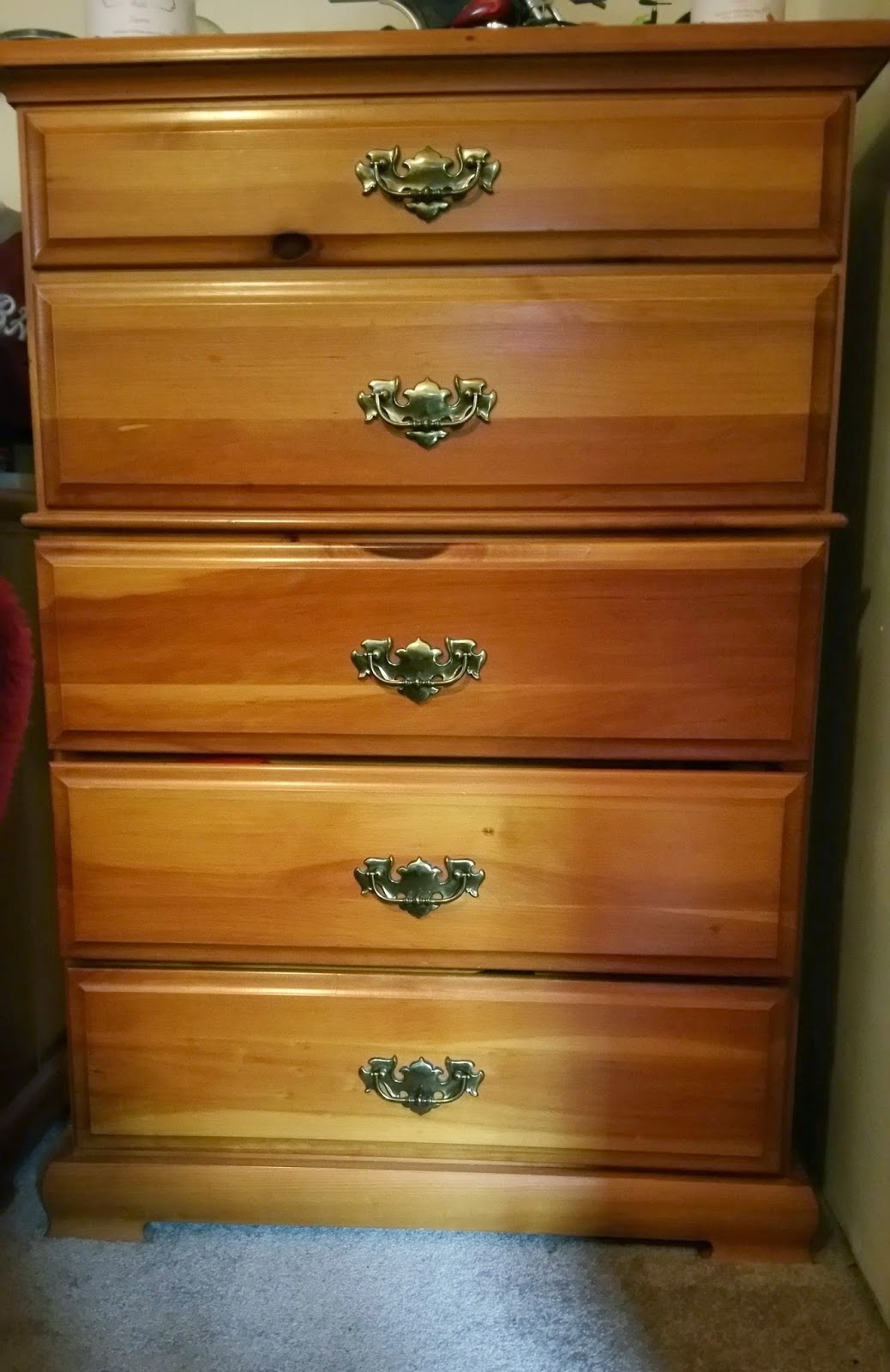 Outdated Chest of Drawers Updated Masculine Redo It Yourself
