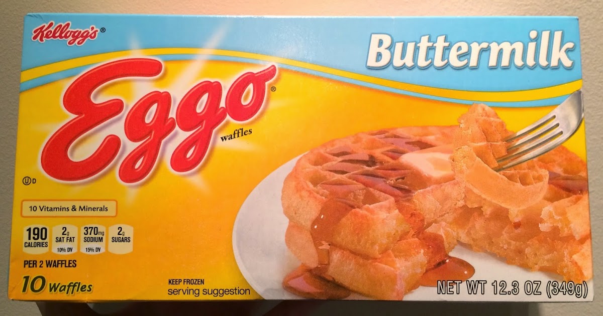 Kellogg's Eggo Buttermilk Waffles / ケロッグ エッゴー バターミルク ワッフル I'm Made of
