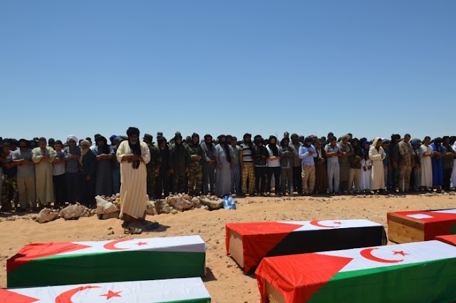 جثامين الصحراويون المتوفون في اسبانيا يصلون اليوم الى مخيمات العزة والكرامة