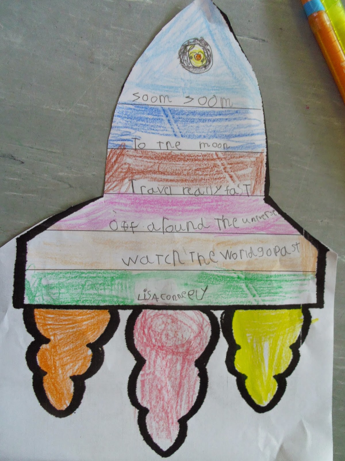 Literacy Site: A rocket rhyme