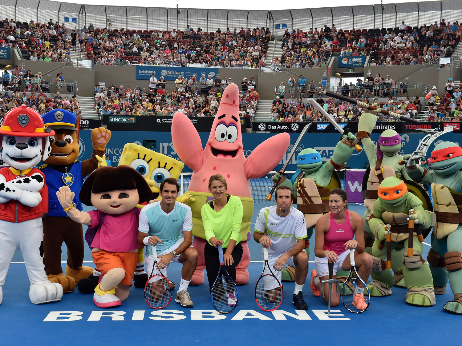 NickALive!: Nickelodeon Favourites, Roger Federer And At Sunset Headline Suncorp Kids ...