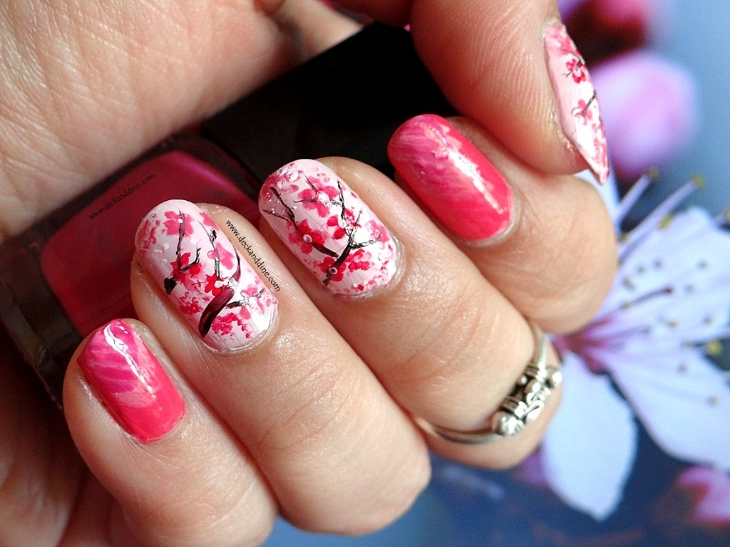 3. Cherry Blossom Nail Design - wide 1