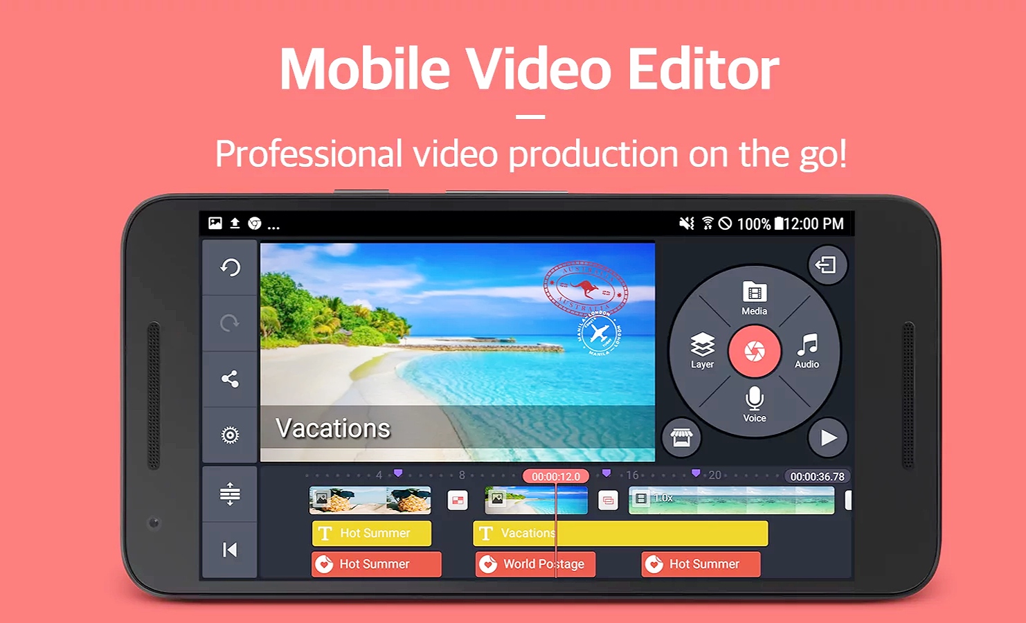 The best video editing software mobile and pc kinemaster