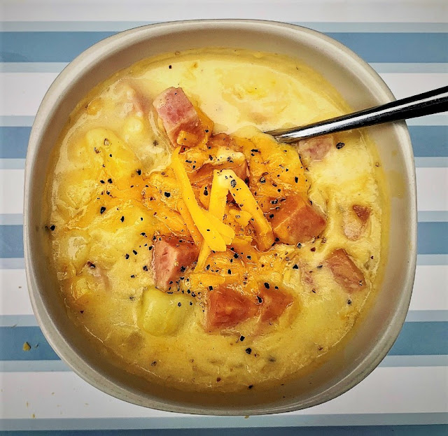 Cheddar, Potato & SPAM® Soup