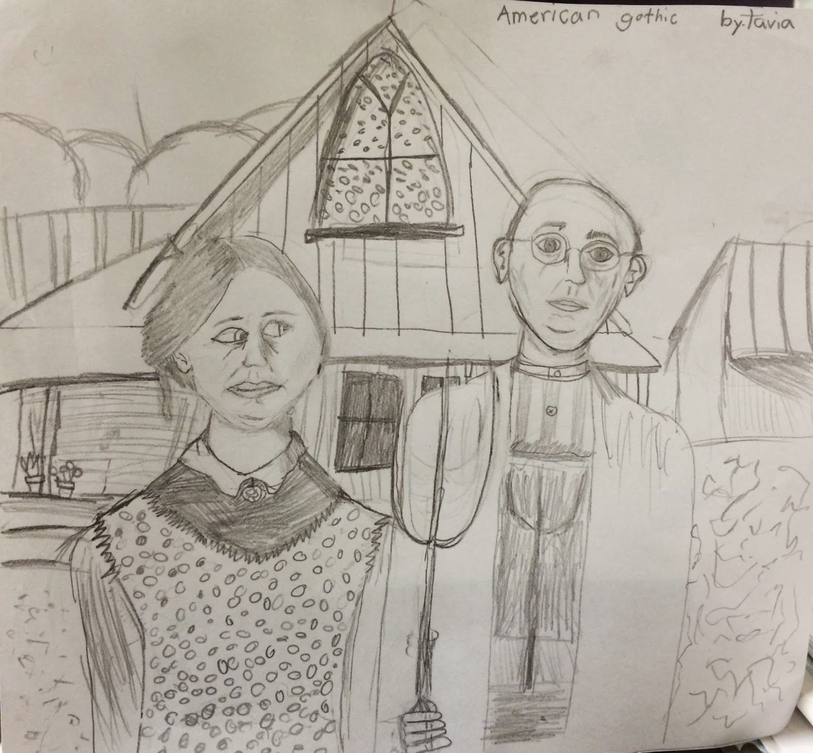 The Room 24 Times: Grant Wood Art Project