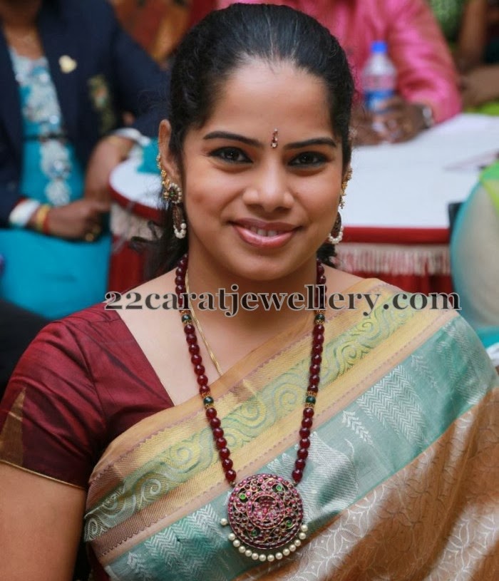 Deepa Venkat Beads Long Chain