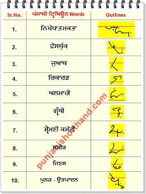 16-july-2020-punjabi-shorthand-outlines