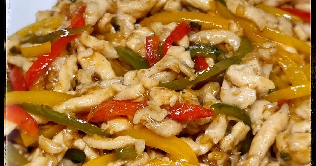 Hani's Kitchen StirFried Bell Pepper and Chicken
