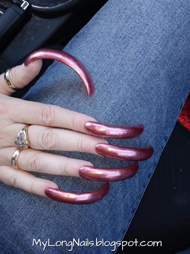 Long Nails: Mona 's super sexy long nail photos - 56