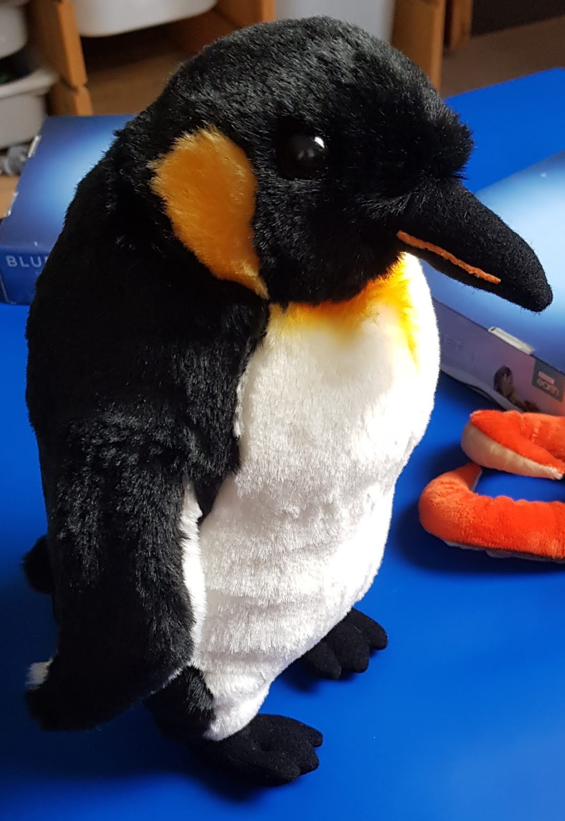 NEW OFFICIAL BBC BLUE PLANET 10" EARTH PENGUIN 12458 PLUSH SOFT TOY 