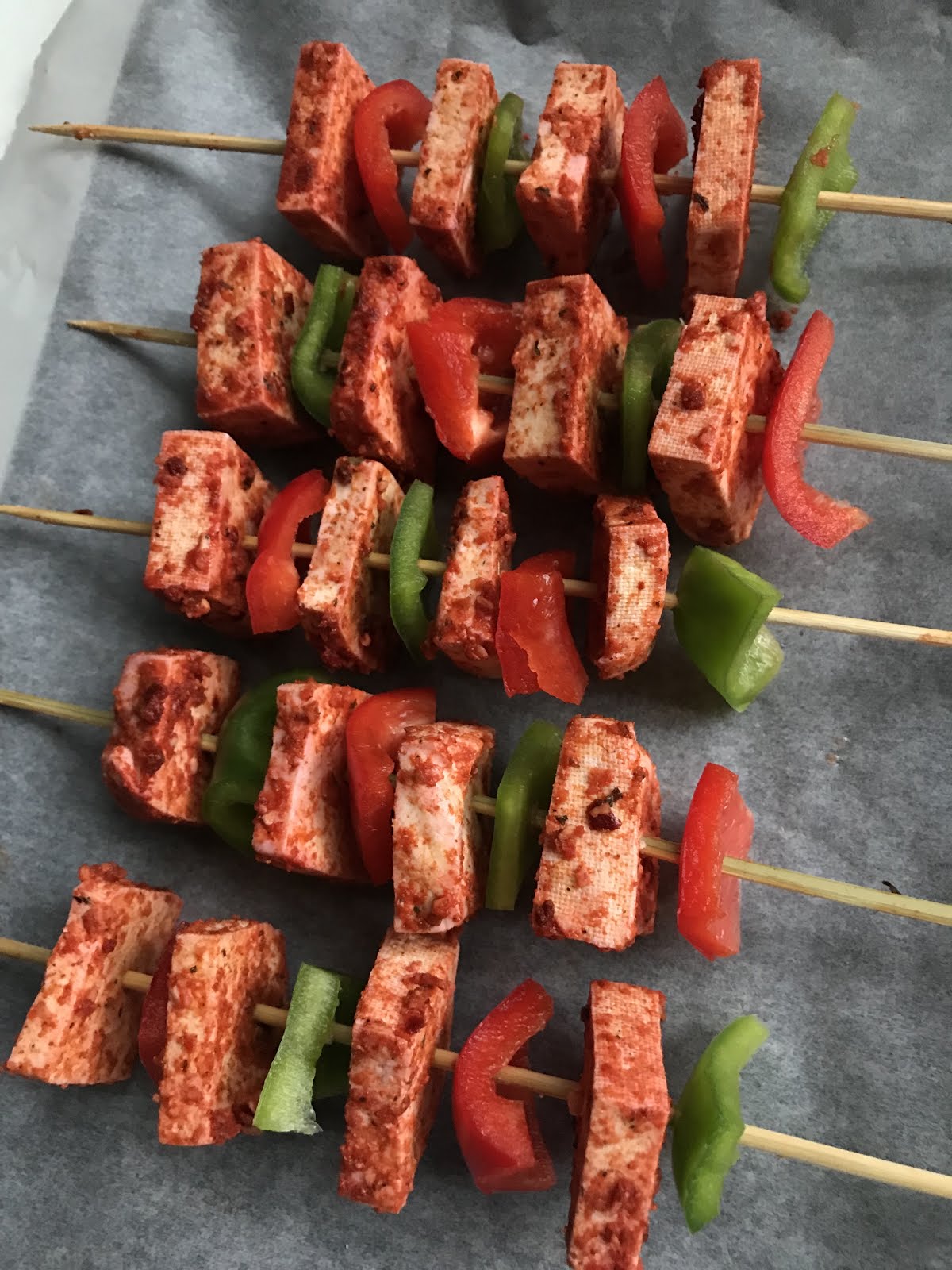 Tandoori Tofu Kebabs Powered Plantfully