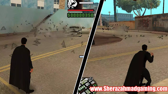 GTA San Andreas Black Super Man Mod With Power 2020