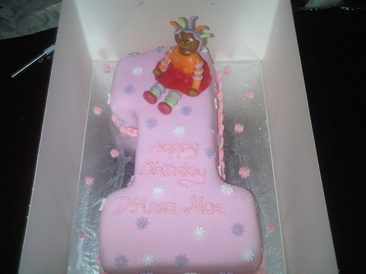 Upsy Daisy Number 1 cake