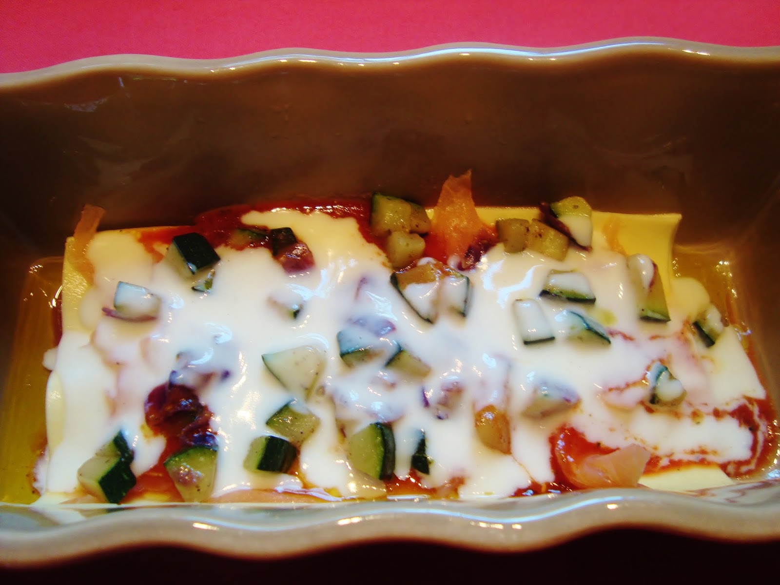 Krystina cuisine: Lasagne Courgette&amp;Saumon Fumé