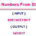 Split Numbers From Alphanumeric String In SQL Server