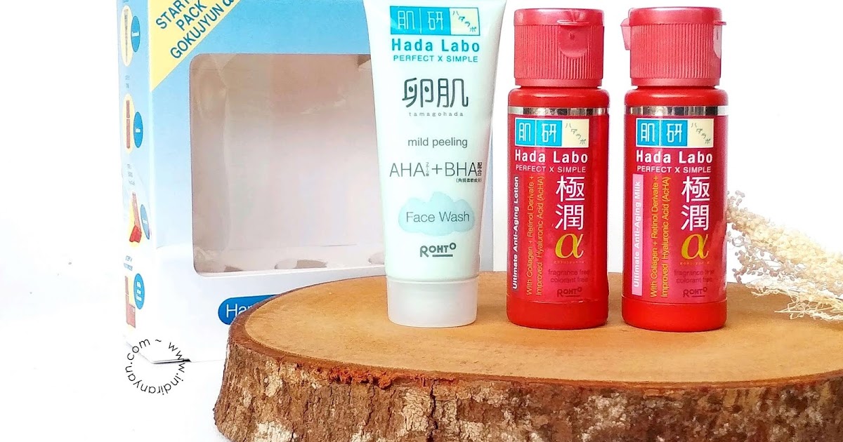 Hada Labo Gokujyun Alpha Starter Pack* What Indira Loves