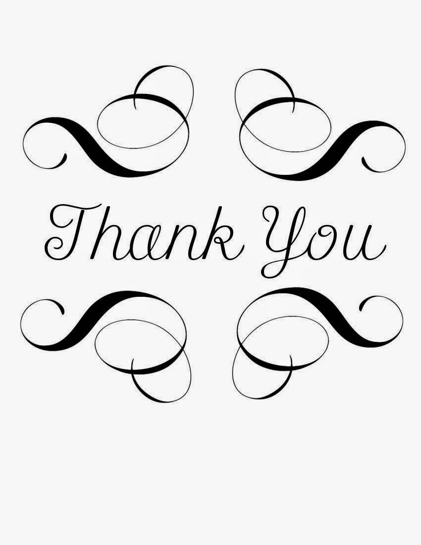 Thank You Free Printable Cards