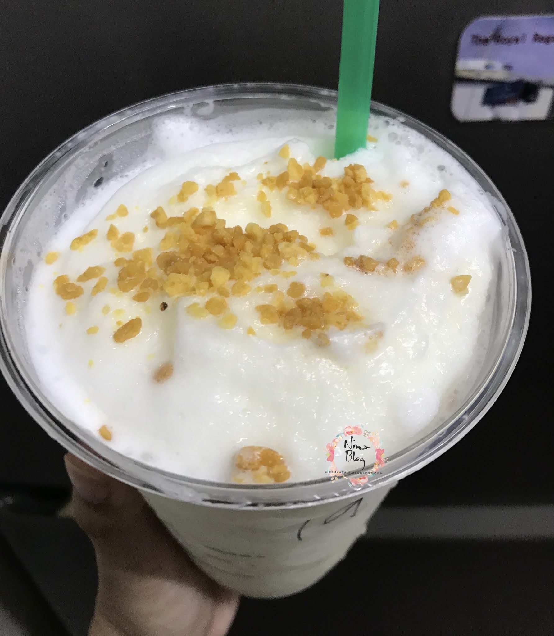 Starbucks Toffee Nut Crunch Latte cik sukα taip