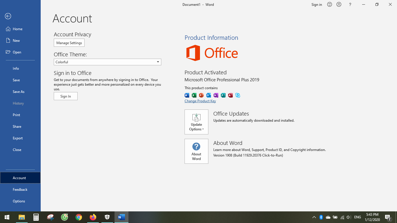 Tải Microsoft Office 2019 Full ISO 