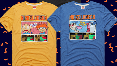 Nickelodeon x NBA Jams T-Shirt Collection by HOMAGE