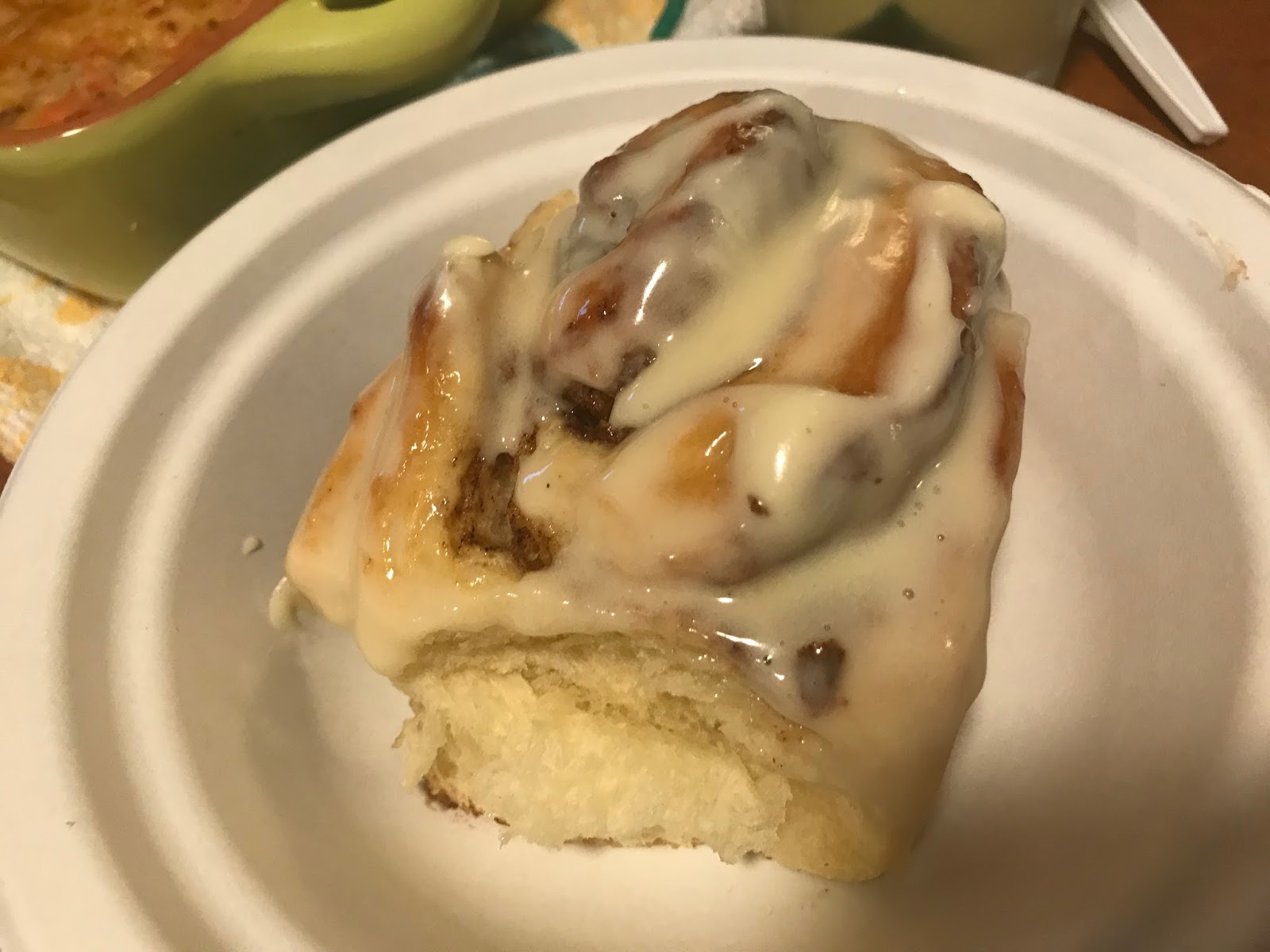 Whitney Loves to Eat Flaky Jumbo Cinnamon Rolls