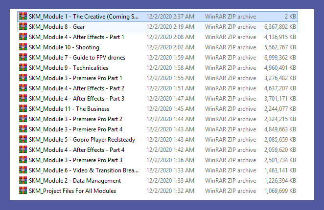 Sam kolder masterclass